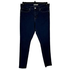 Levi’s 311 SZ 31 Shaping Skinny Jeans Mid-Rise Stretch Zip-Fly Pocket Blue Women
